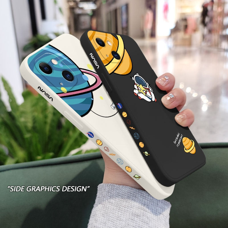 ***Astronaut Phone Case For iPhone 6-8 and X series ***