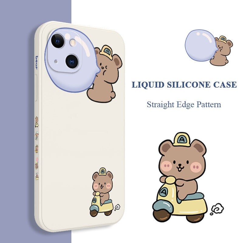 *** Teddy&Trish Phone Case For iPhone 6,8 and X series***