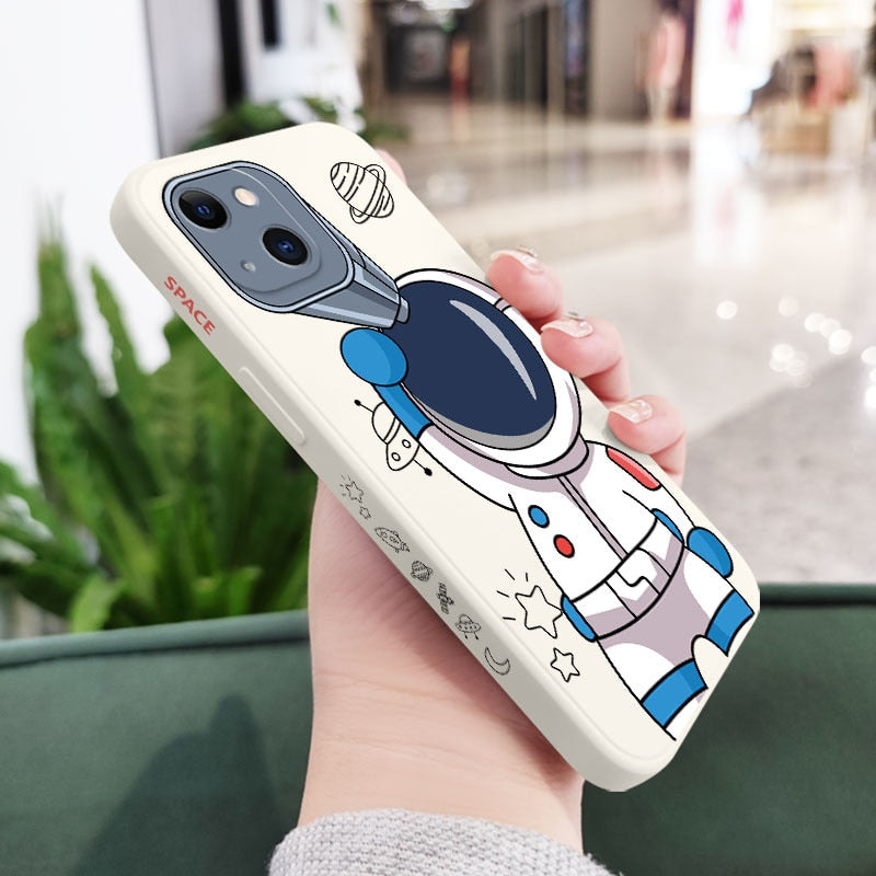 ***Astronaut Phone Case For iPhone 6-8 and X series***