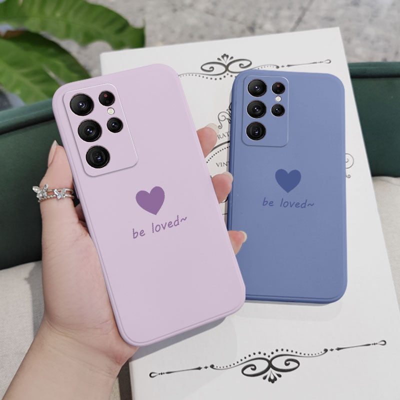 ***Simple Love Phone Case For Samsung Galaxy S***