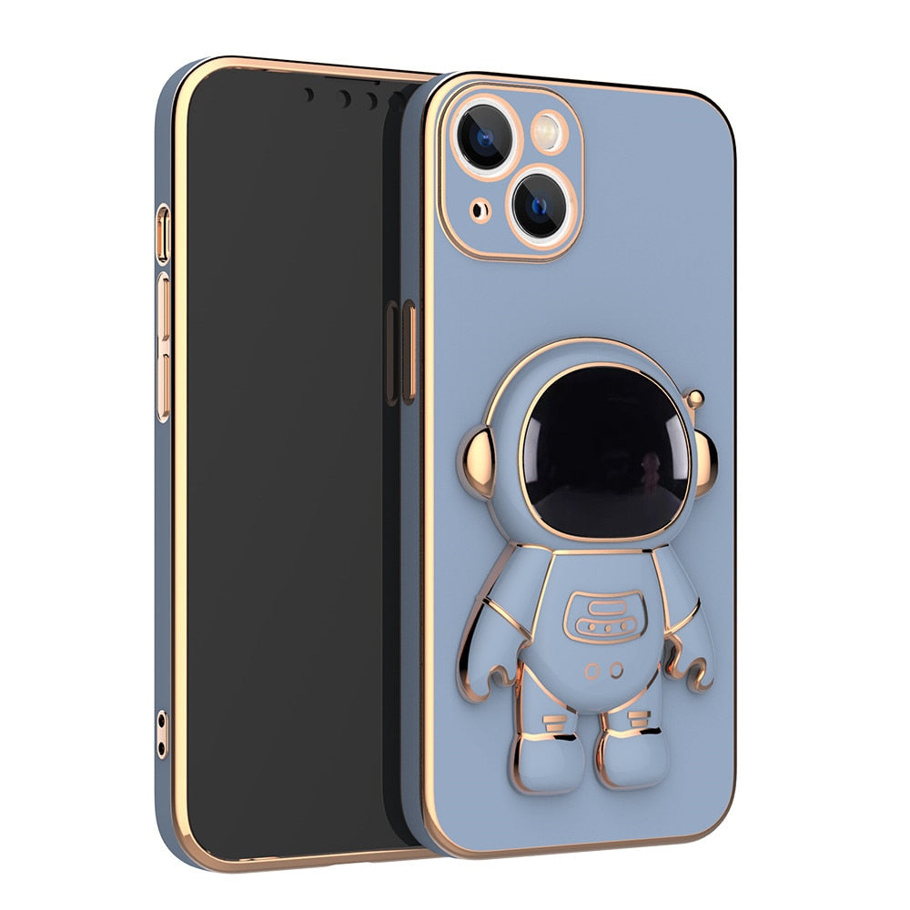 **Astronaut case for iPhone with pop socket**