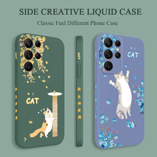 ***Playful Kitten Phone Case For Samsung Galaxy S***