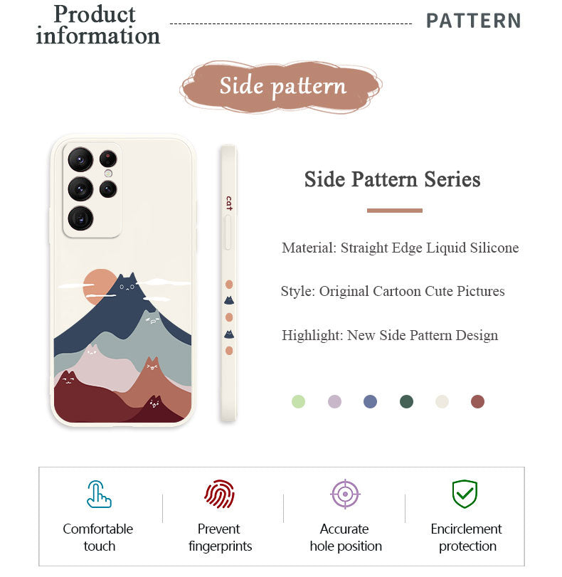 ***Cat's Mountain Phone Case For Samsung Note***