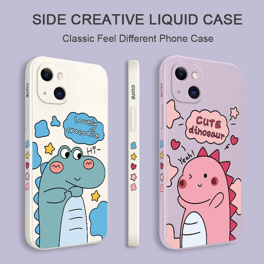 ***Cute Dinosaur Phone Case For iPhone 11-13 ***