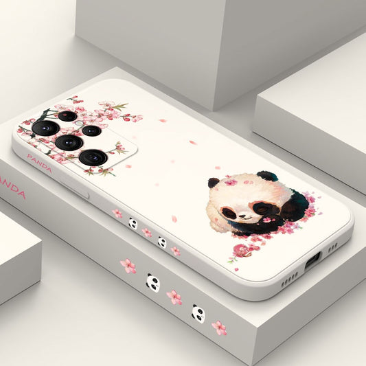 ** Flower Panda Phone Case For Samsung Galaxy **