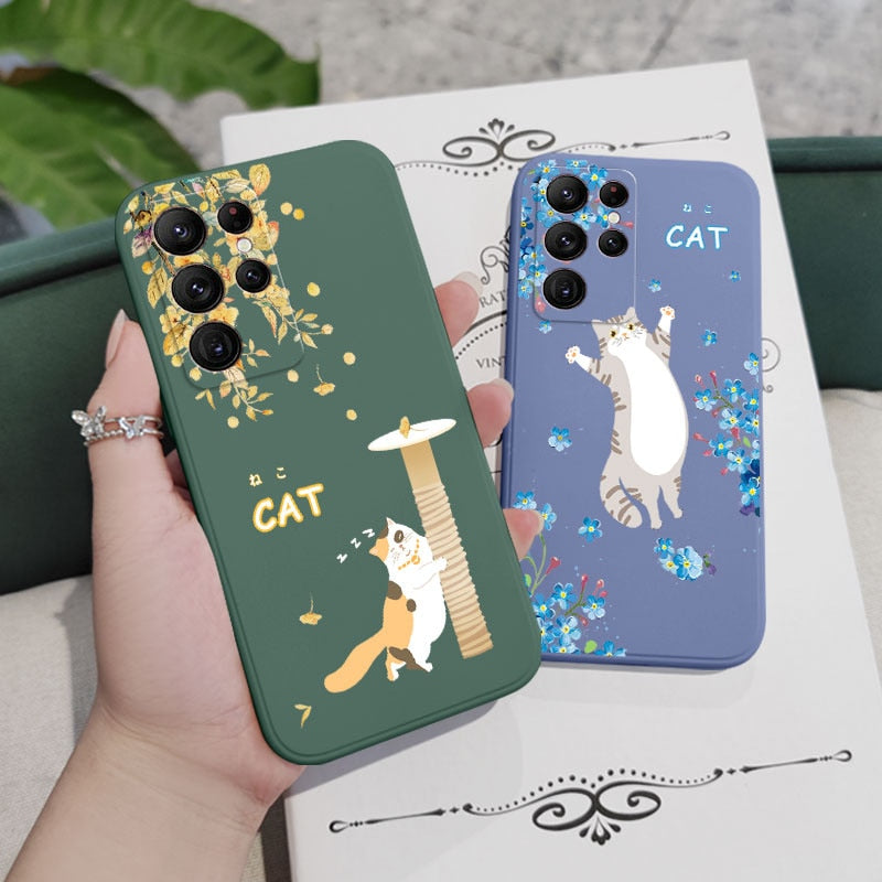 ***Playful Kitten Phone Case For Samsung Note***